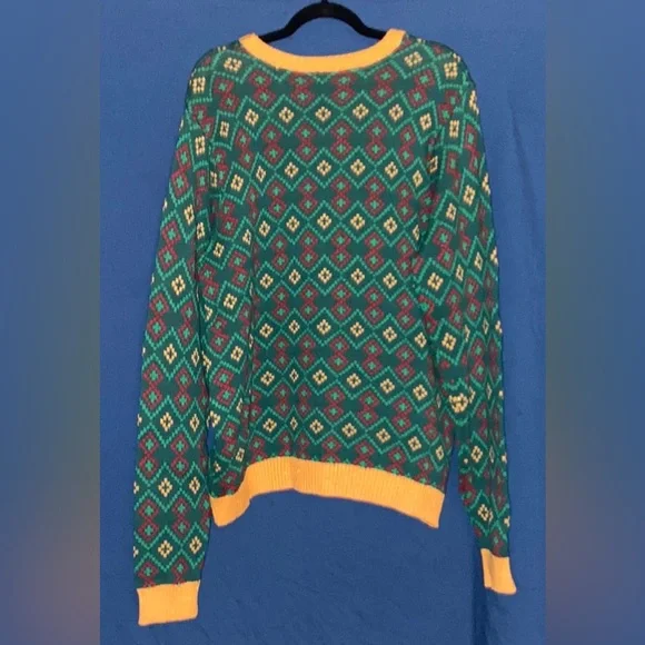 Christmas 🎄 Sweater "HAPPY BDAY BRO" Jesus with Present 🎁 Size XXL - Picture 3 of 5